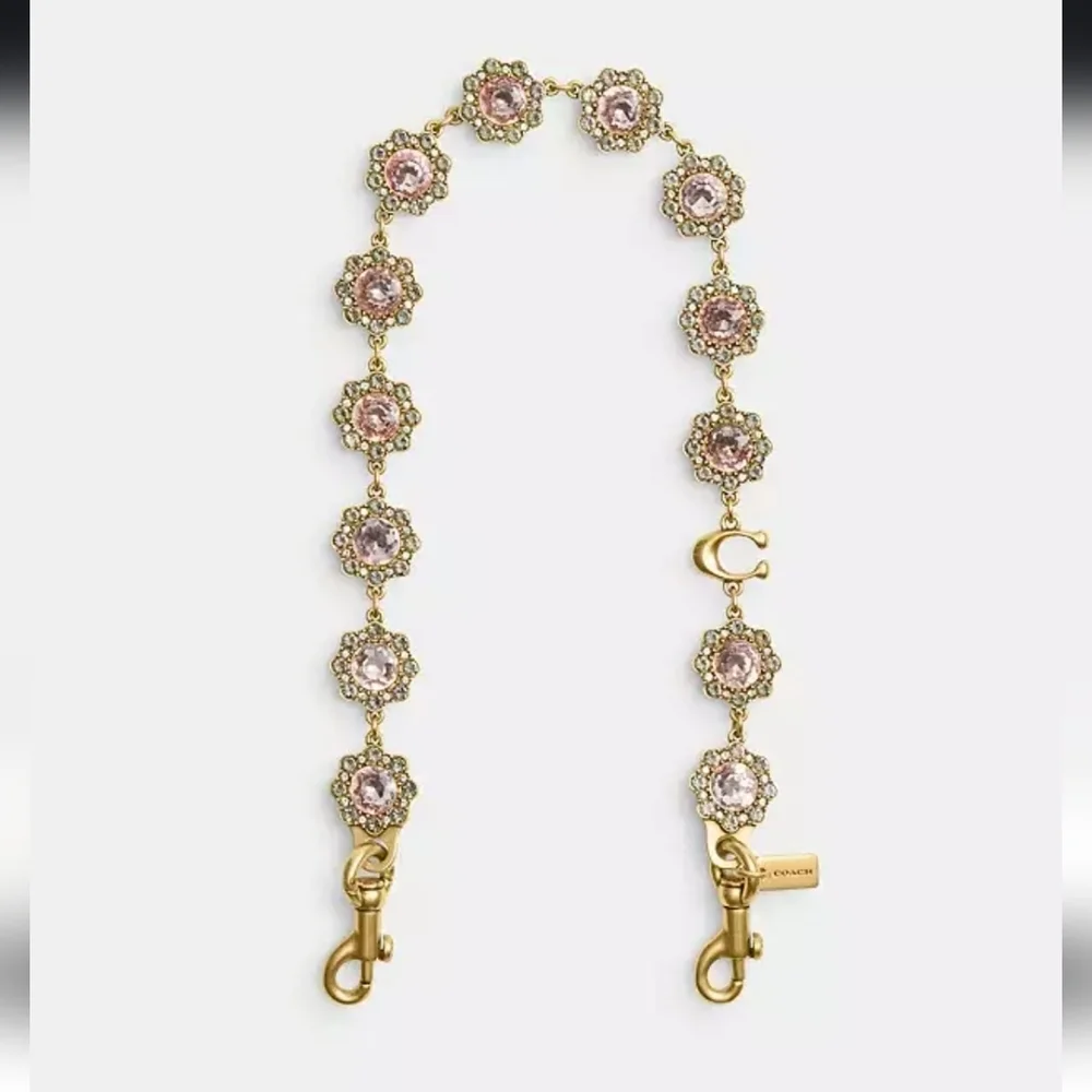 NWT Coach Short Jewerly Chain Strap